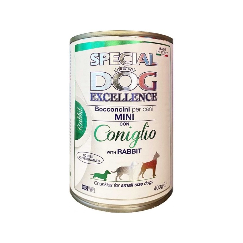SPECIAL  DOG EXC. MINI CONIGLIO 400 GR