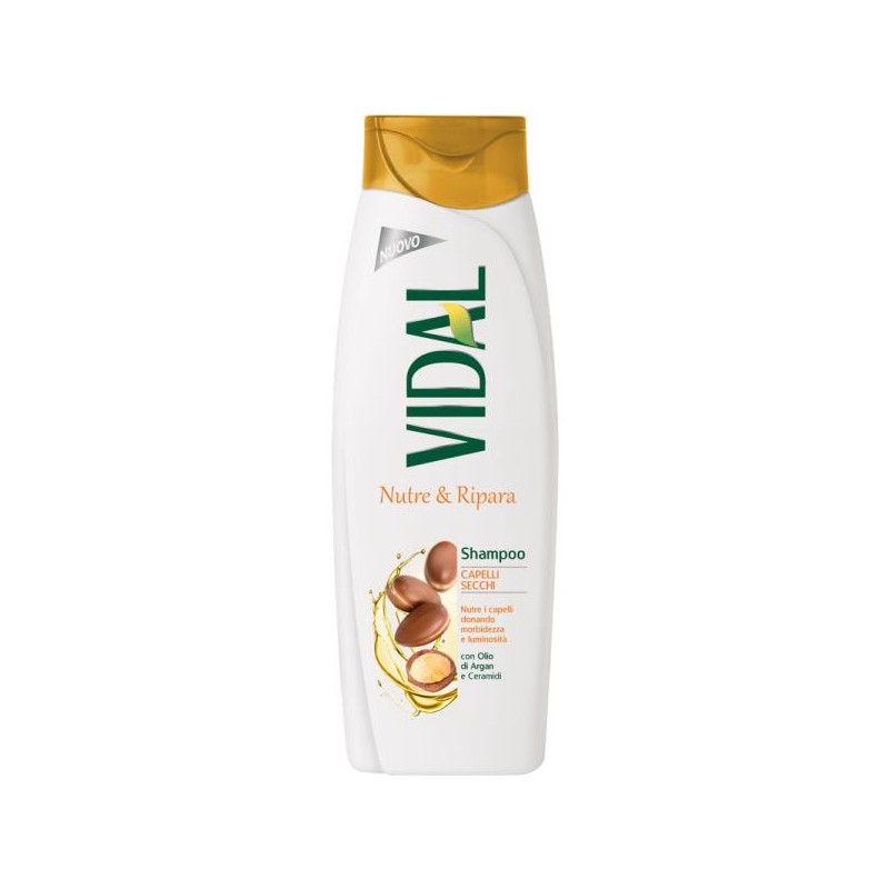 VIDAL LUCE E NUTRIMENTO CON OLIO D ARGAN 250ML