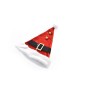 CAPPELLO VELLUTO 29X45CM C/CINGHIA ROSSO