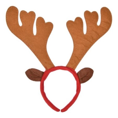 CERCHIETTO NATALE RENNA CM20X27