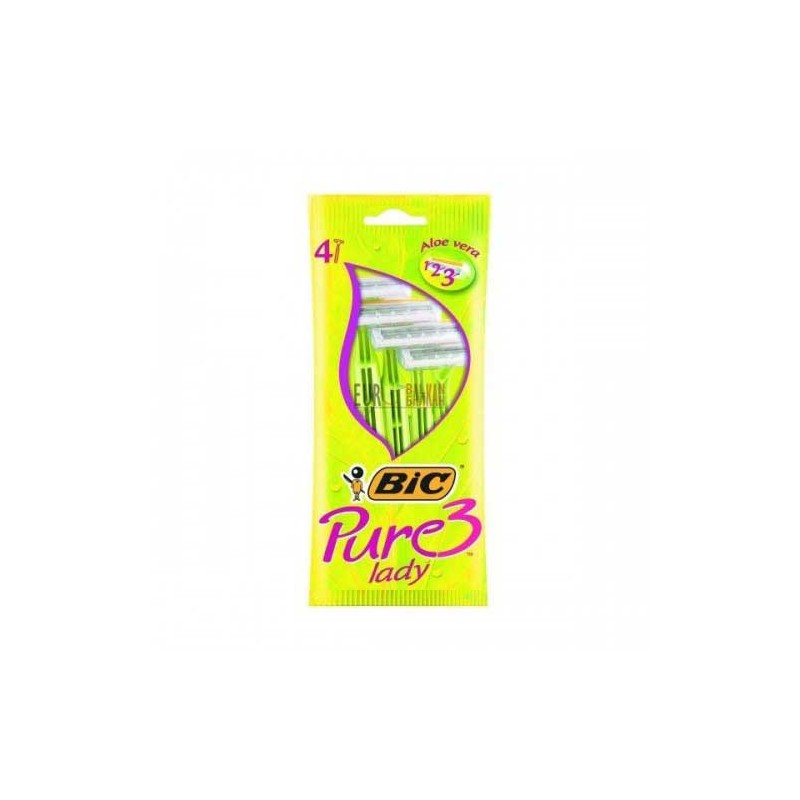 BIC PURE LADY3  4 LAMETTE
