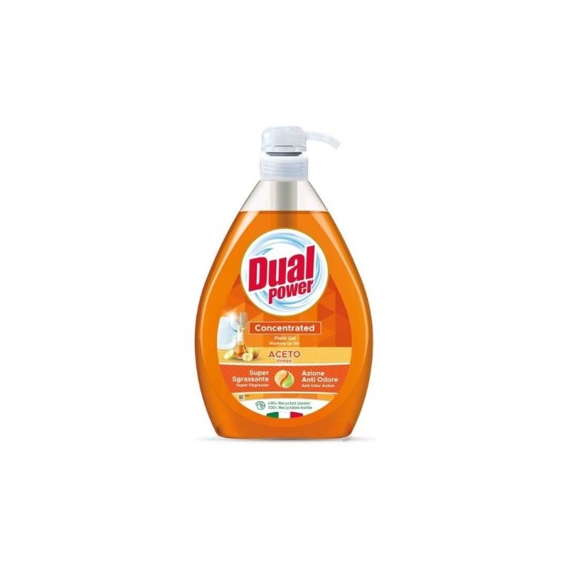 DUAL POWER PIATTI GEL CONCENTRATO ACETO 1LT