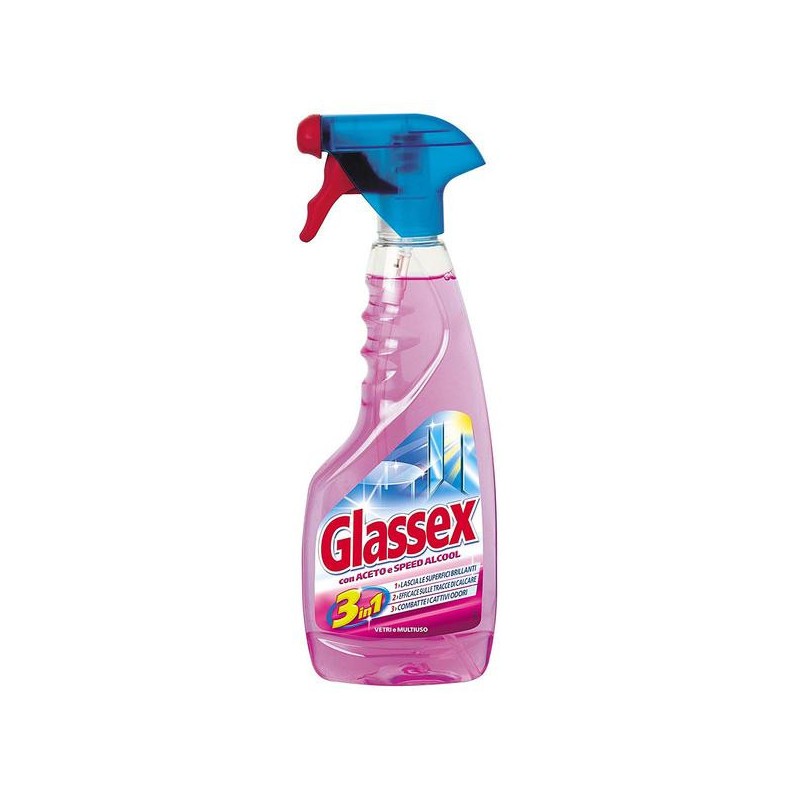 GLASSEX VETRI E MULTIUSI ROSA 500ML