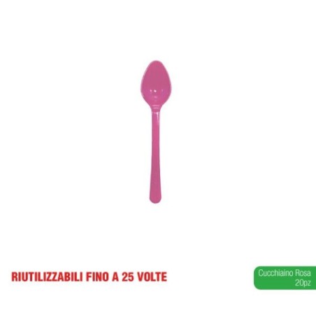 BR CUCCHIAINO PP ROSA 20PZ