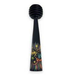 TROMBETTA CON SOFFIETTO HAPPY NEW YEAR 27CM 1PZ