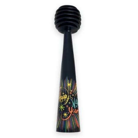 TROMBETTA CON SOFFIETTO HAPPY NEW YEAR 27CM 1PZ