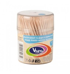 VAPA STUZZICADENTI IN LEGNO DOPPIA PUNTA 400 PZ