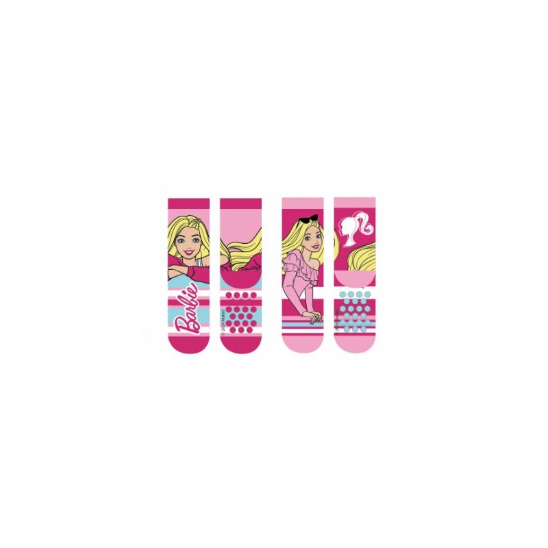 CALZINO ABS 2 PAIA BARBIE