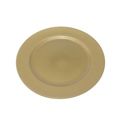SOTTOPIATTO LISCIO D.33CM M.FY193-S ORO