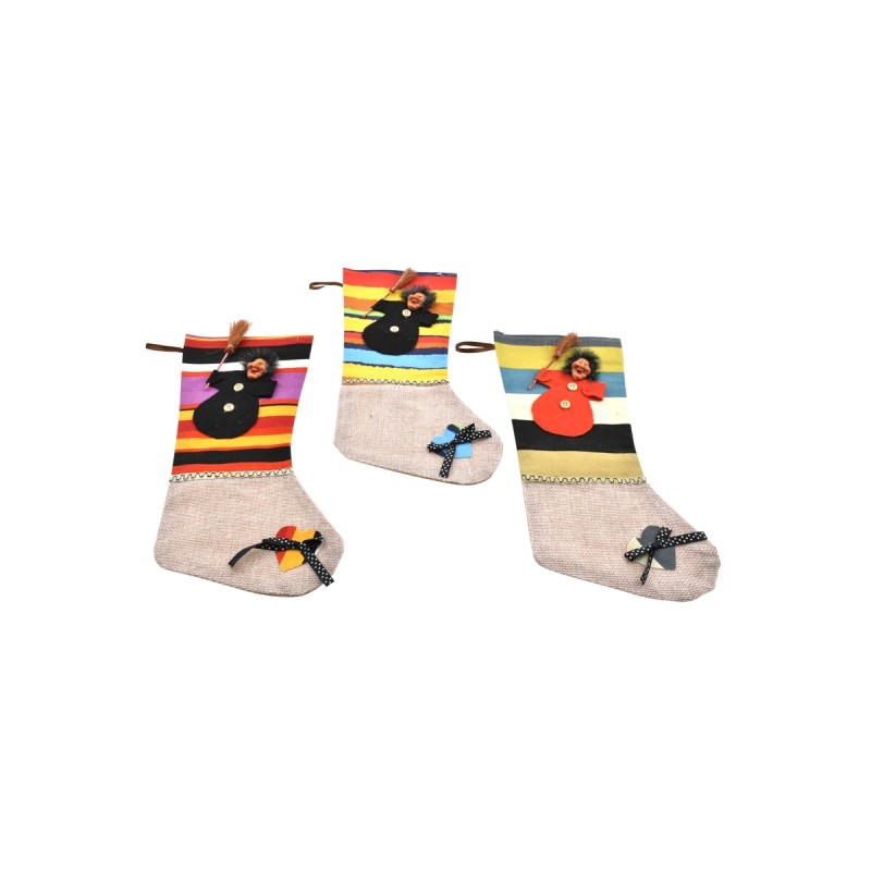 CALZA BEFANA 3ASS 36CM M.192