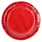 PIATTO RIUTILIZZABILI PIANI PZ.15 ROSSO