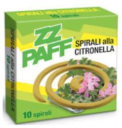 ZZPAFF SPIRALI ALLA CITRONELLA 10 PZ