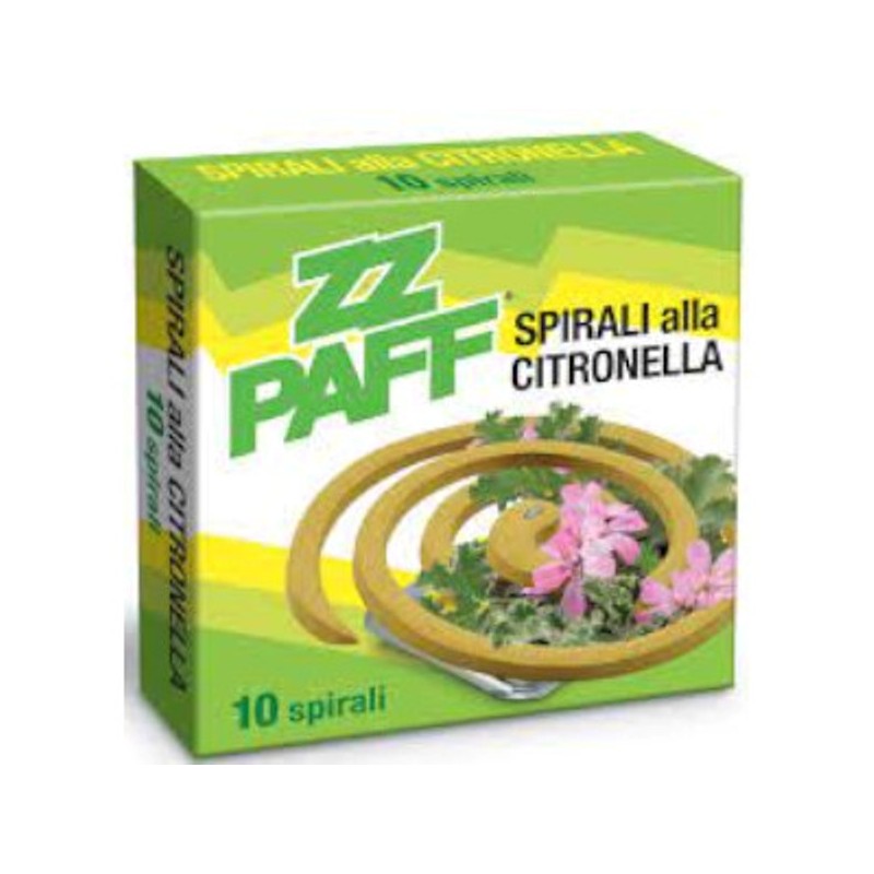 ZZPAFF SPIRALI ALLA CITRONELLA 10 PZ
