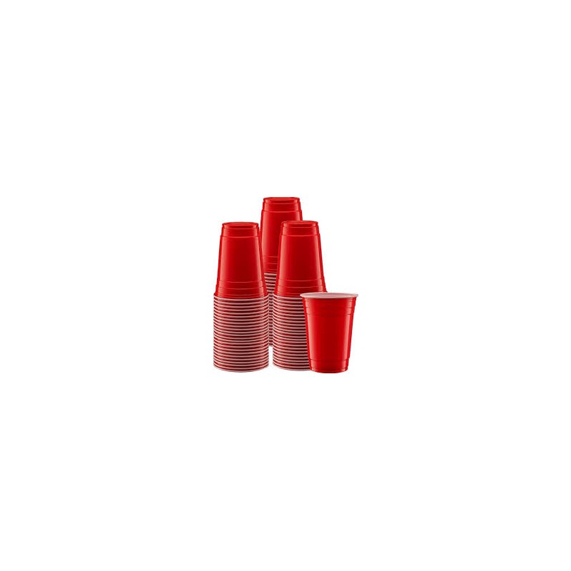SOFYS BICCHIERI ROSSI NATALIZI 50 PZ