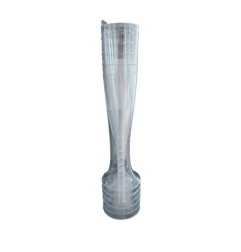 CALICE FLUTE+BASA TRASP. 6PZ