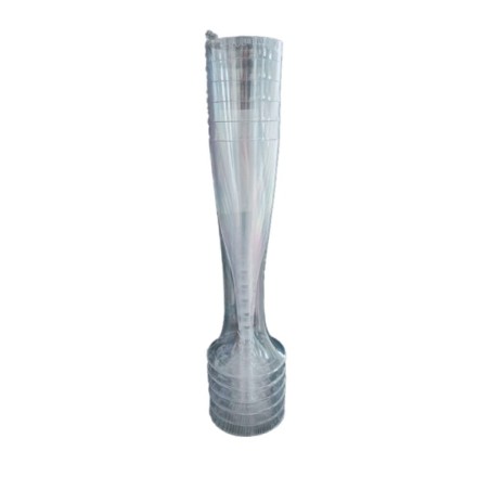 CALICE FLUTE+BASA TRASP. 6PZ