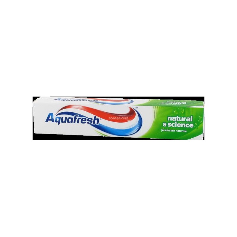 AQUAFRESH DENTIFRICIO NATURAL&SCIENCE 75ML
