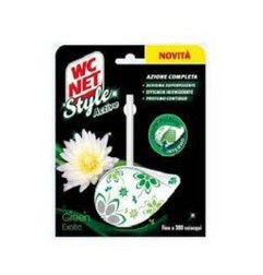 WC NET STYLE TAVOLETTA FIORI VERDI