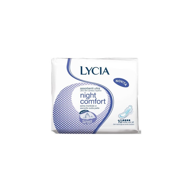 LYCIA ASSORBENTI ULTRA NOTTE PZ 10