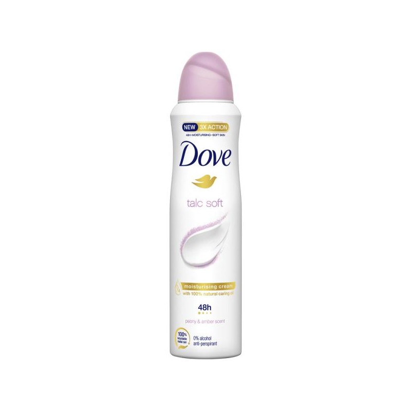 DOVE DEO NEW SPRAY TALCO SOFT 150ML
